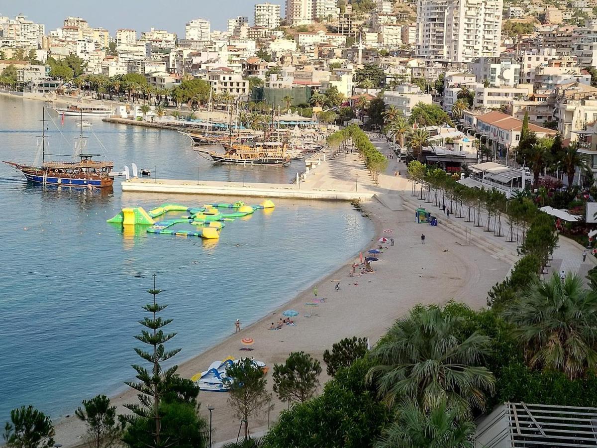 Amazing Sea City View Apartment Sarande Exterior photo