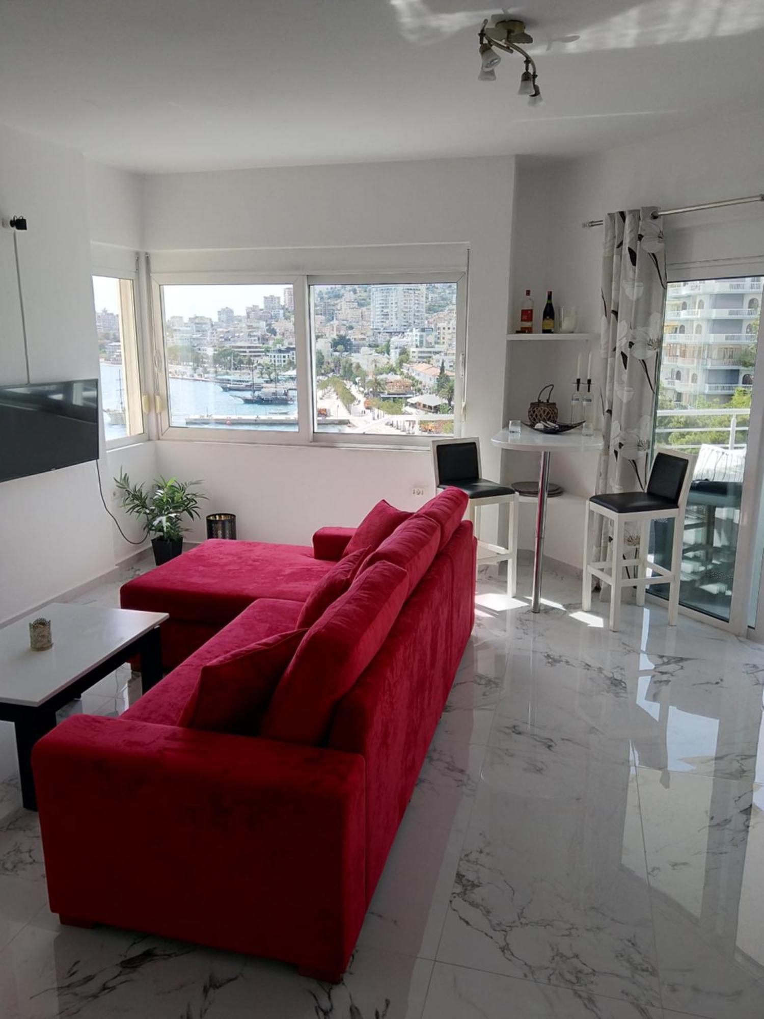 Amazing Sea City View Apartment Sarande Exterior photo