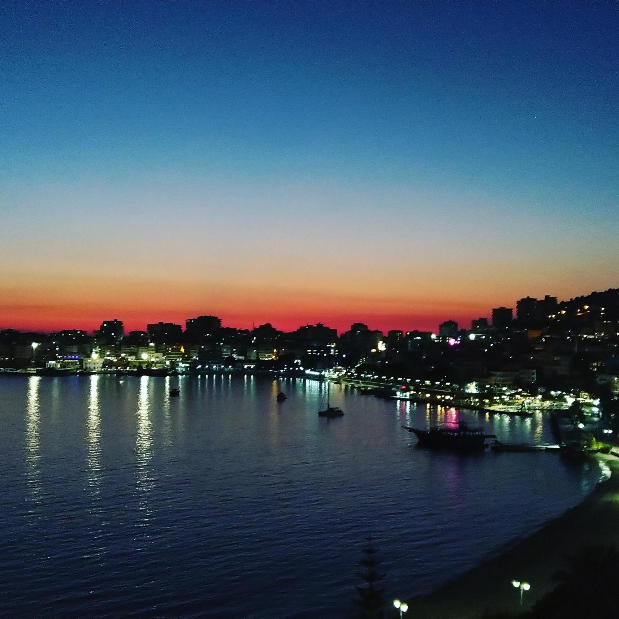 Amazing Sea City View Apartment Sarande Room photo